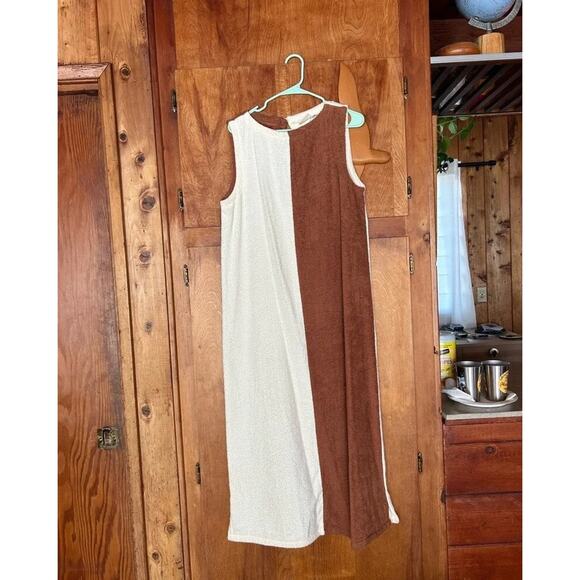 Verge Girl Anya Midi Dress Splice - 10 - Brown - Picture 6 of 8